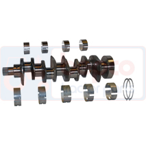 CRANKSHAFT KIT , Renault / Claas, 70 - 70-12SP, Engine and components, Crankshaft and Flywheel, Crankshaft, 6005000672, 6005005039, , CRANKSHAFT KIT , 28/1-244, 6005000672, 6005005039, , 0.00 kg