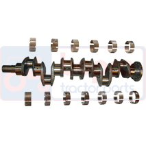 CRANKSHAFT, Massey Ferguson, 2600 - 2625, Dzinējs un tā sastāvdaļas, Kloķvārpsta un spararats, Kloķvārpsta, 3637408M91, 4224303M91, U5BG0036, U5BG0037, ZZ90113, ZZ90196, , CRANKSHAFT, 30/1-29, 3637408M91, 4224303M91, U5BG0036, U5BG0037, ZZ90113, ZZ90196, , 25.00 kg