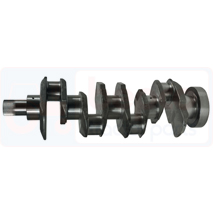 CRANKSHAFT , Massey Ferguson, 3200-3300 - 3350S, Engine and components, Crankshaft and Flywheel, Crankshaft, ZZ90202, ZZ90225, ZZ90238, , CRANKSHAFT , 30/1-42A, ZZ90202, ZZ90225, ZZ90238, , 35.50 kg