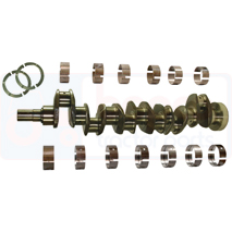 CRANKSHAFT KIT , Massey Ferguson, 6200 - 6290, Engine and components, Crankshaft and Flywheel, Crankshaft, 3637019M91, 3638402M91, 4224659M91, S1027, S1028, U5BG0042, ZZ90085, ZZ90087, ZZ90218, , CRANKSHAFT KIT , 30/1-72, 3637019M91, 3638402M91, 4224659M91, S1027, S1028, U5BG0042, ZZ90085, ZZ90087, ZZ90218, , 35.00 kg