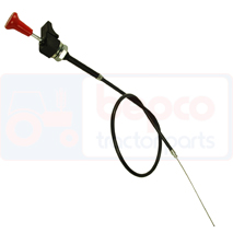 STOP CABLE , Renault / Claas, Supply and injection, Accessories, Stop cable, 6000102986, , STOP CABLE , 28/107-60, 6000102986, , 0.15 kg