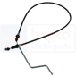 THROTTLE CABLE - FOOT , New Holland, Supply and injection, Accessories, Throttle cable