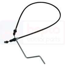 THROTTLE CABLE - FOOT , New Holland, Supply and injection, Accessories, Throttle cable, 84185044, 84219546, , THROTTLE CABLE - FOOT , 54/108-233, 84185044, 84219546, , 0.00 kg