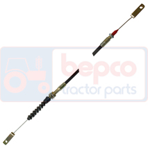 THROTTLE CABLE , Massey Ferguson, Supply and injection, Accessories, Throttle cable, 3615919M3, , THROTTLE CABLE , 30/108-42, 3615919M3, , 0.14 kg