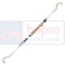 THROTTLE CABLE, Case-IH, Degvielas sistēma, Aksesuāri, Gāzes trosīte, 3234949R1, 3234949R2, , THROTTLE CABLE, 25/108-58, 3234949R1, 3234949R2, , 0.20 kg