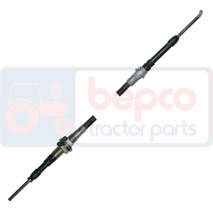 THROTTLE CABLE, Case-IH, Degvielas sistēma, Aksesuāri, Gāzes trosīte, 239750A3, , THROTTLE CABLE, 25/108-70, 239750A3, , 0.60 kg