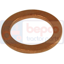 INJECTOR NOZZLE WASHER (10) , Massey Ferguson, Supply and injection, Injection pump and nozzle, Injection nozzle and gasket, 826218M1, 920113, , INJECTOR NOZZLE WASHER (10) , 30/118-1, 826218M1, 920113, , 0.02 kg