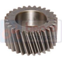 CRANKSHAFT GEAR , Massey Ferguson, Engine and components, Crankshaft and Flywheel, Pinion and pulley, shock absorber, 3117C061, 748201M1, , CRANKSHAFT GEAR , 30/12-15, 3117C061, 748201M1, , 0.84 kg