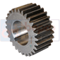 CRANKSHAFT GEAR , Massey Ferguson, 1000 - 1080, Engine and components, Crankshaft and Flywheel, Pinion and pulley, shock absorber