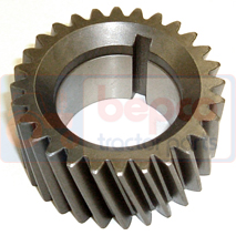 CRANKSHAFT GEAR , Massey Ferguson, Engine and components, Crankshaft and Flywheel, Pinion and pulley, shock absorber, 3117C062, 4222820M1, , CRANKSHAFT GEAR , 30/12-18, 3117C062, 4222820M1, , 0.83 kg