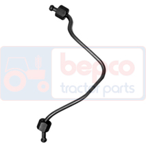 LEAK-OFF PIPE NO.1, Massey Ferguson, 100 - 140, Supply and injection, Injection pump and nozzle, Injection and fuel pipe, 35342004, 35342023, 35354318, 3638623M91, 743602M91, , LEAK-OFF PIPE NO.1, 30/127-1, 35342004, 35342023, 35354318, 3638623M91, 743602M91, , 0.10 kg