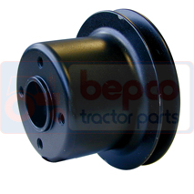 PULLEY , Massey Ferguson, 100 - 184F, Cooling Systems, Water pump, Water pump pulley, 31146952, , PULLEY , 30/131-8C, 31146952, , 1.30 kg