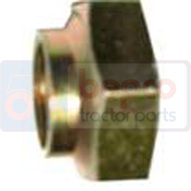 NUT 22X1,5X17X32, Case-IH, Transmission, Gear box, Clutch shaft, 14045271, , NUT 22X1,5X17X32, 123/14045271, 14045271, , 0.05 kg