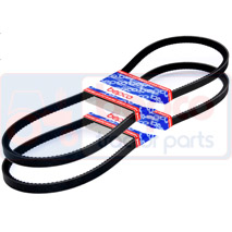 FAN BELT PAIR , Massey Ferguson, Cooling Systems, Fan belt, Belts, 1447418M91, 2612443, 2612480, 2614B169, , FAN BELT PAIR , 30/144-102, 1447418M91, 2612443, 2612480, 2614B169, , 0.37 kg