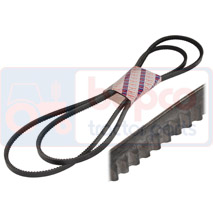 FAN BELT PAIR , Massey Ferguson, Cooling Systems, Fan belt, Belts, 1447696M91, 2612485, 2614B173, 2614B673, 4223957M91, , FAN BELT PAIR , 30/144-103, 1447696M91, 2612485, 2614B173, 2614B673, 4223957M91, , 0.36 kg