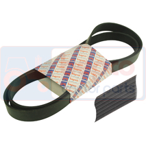 FAN BELT , John Deere, 6010 - 6410L, Cooling Systems, Fan belt, Belts, L114489, , FAN BELT , 26/144-117, L114489, , 0.28 kg