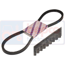 FAN BELT, Case-IH, Dzesēšanas sistēma, Ventilatora siksna, Siksnas, 341530A1, , FAN BELT, 25/144-188, 341530A1, , 0.00 kg