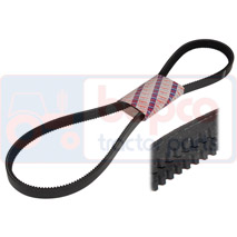 FAN BELT PAIR , Renault / Claas, Cooling Systems, Fan belt, Belts, 7700027207, , FAN BELT PAIR , 28/144-359, 7700027207, , 0.35 kg