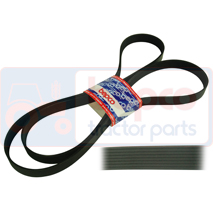 FAN BELT , John Deere, 6010 - 6310SE, Cooling Systems, Fan belt, Belts, L114468, , FAN BELT , 26/144-593, L114468, , 0.39 kg