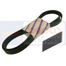 FAN BELT , Case-IH, Magnum - Magnum 280, Cooling Systems, Fan belt, Belts, 87441267, , FAN BELT , 25/144-660, 87441267, , 0.25 kg