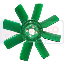 FAN BLADE , John Deere, 50 - 1850 (Deutschland), Cooling Systems, Fan blades and viscous drive, Fan blades, AT26373, , FAN BLADE , 26/145-19, AT26373, , 0.59 kg