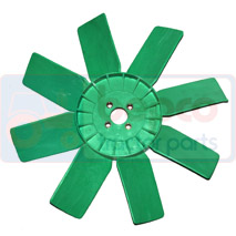 FAN BLADE , John Deere, 40 - 2040S (Espana), Cooling Systems, Fan blades and viscous drive, Fan blades, AR26382, RE41269, , FAN BLADE , 26/145-20, AR26382, RE41269, , 0.80 kg