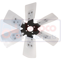 FAN BLADE , Zetor, Cooling Systems, Water pump, Fan blades, 60011360, , FAN BLADE , 37/145-25, 60011360, , 0.00 kg