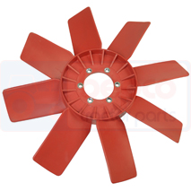 FAN BLADE , Case-IH, 56 - 956XL, Cooling Systems, Fan blades and viscous drive, Fan blades, 3144584R1, 3144584R2, , FAN BLADE , 25/145-3, 3144584R1, 3144584R2, , 0.78 kg