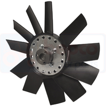 FAN BLADE , New Holland, Cooling Systems, Fan blades and viscous drive, Fan blades, 47130509, , FAN BLADE , 54/145-50, 47130509, , 2.70 kg