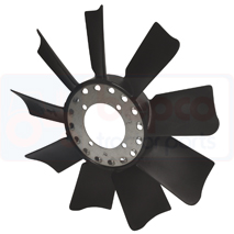 FAN BLADE , John Deere, 55 - 2155, Cooling Systems, Fan blades and viscous drive, Fan blades, AL58777, , FAN BLADE , 26/145-56, AL58777, , 1.35 kg