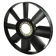 FAN BLADE , Valmet, 8000 - 8550, Cooling Systems, Fan blades and viscous drive, Fan blades, 836840906, , FAN BLADE , 41/145-59, 836840906, , 4.40 kg