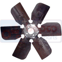 FAN BLADE , Landini, 500 - 8500, Cooling Systems, Fan blades and viscous drive, Fan blades, 001651U91, 1874995M92, 70991937, , FAN BLADE , 30/145-9, 001651U91, 1874995M92, 70991937, , 1.85 kg