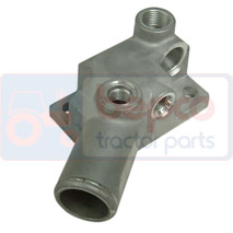 THERMOSTAT HOUSING , John Deere, 5005 - 5215V, Cooling Systems, Thermostat, Thermostat housing, R502450, R516606, , THERMOSTAT HOUSING , 26/149-10, R502450, R516606, , 0.35 kg