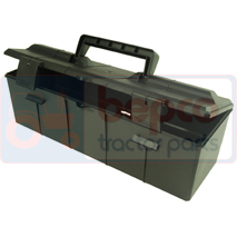 TOOL BOX 430X175X130 MM, New Holland, Body parts, cab accessories, seats, Cab, Tool box, 5095002, 87386543, , TOOL BOX 430X175X130 MM, 54/1563-19, 5095002, 87386543, , 1.00 kg