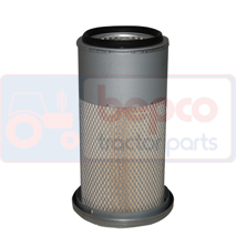 OUTER AIR FILTER , Valmet, Filter, Air fiter, Air filter, 20236409, 836136109, 836136409, , OUTER AIR FILTER , 60/161-145, 20236409, 836136109, 836136409, , 1.82 kg