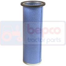INNER AIR FILTER , New Holland, TS Brasil - TS100E, Filter, Air fiter, Air filter, 1869555, 81869555, 82003739, 82008601, E9NN9R500AB, , INNER AIR FILTER , 60/162-114, 1869555, 81869555, 82003739, 82008601, E9NN9R500AB, , 0.35 kg