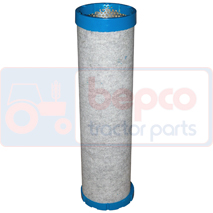 INNER AIR FILTER , Massey Ferguson, 4300 - 4370, Filter, Air fiter, Air filter, 055130R1, 3901478M1, AZ59703, S0493712, , INNER AIR FILTER , 60/162-121, 055130R1, 3901478M1, AZ59703, S0493712, , 0.66 kg