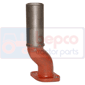 EXHAUST ELBOW , Case-IH, Inlet and exhaust, Exhaust, Exhaust elbow and support