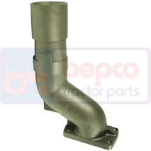 EXHAUST ELBOW , Case-IH, Inlet and exhaust, Exhaust, Exhaust elbow and support, 3220368R1, 3220368R2, , EXHAUST ELBOW , 25/164-34NU, 3220368R1, 3220368R2, , 4.22 kg