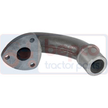 EXHAUST ELBOW , Massey Ferguson, Inlet and exhaust, Exhaust, Exhaust elbow and support, 898011M1, , EXHAUST ELBOW , 30/164-4, 898011M1, , 2.45 kg