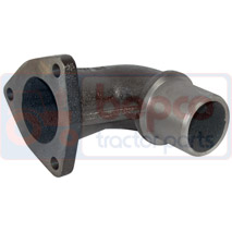 EXHAUST ELBOW , Massey Ferguson, Inlet and exhaust, Exhaust, Exhaust elbow and support, 1862807M1, , EXHAUST ELBOW , 30/164-7, 1862807M1, , 1.63 kg