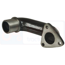 ELBOW , Massey Ferguson, 200 (Brasil - South Africa) - 283, Inlet and exhaust, Exhaust, Exhaust elbow and support, 3300940M1, , ELBOW , 30/164-88, 3300940M1, , 2.18 kg