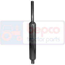 SILENCER ENAMELED, Renault / Claas, 500 - 551, Inlet and exhaust, Exhaust, Escapement, 7700519115, 7700641942, , SILENCER ENAMELED, 28/165-131, 7700519115, 7700641942, , 5.10 kg