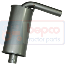 SILENCER , Massey Ferguson, 300 - 364GE, Inlet and exhaust, Exhaust, Escapement, 3531689M92, , SILENCER , 30/165-146, 3531689M92, , 2.80 kg