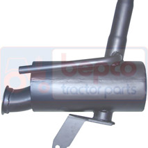 SILENCER , Ford, Inlet and exhaust, Exhaust, Escapement, 82001308, 82003737, 82009296, , SILENCER , 24/165-160, 82001308, 82003737, 82009296, , 9.40 kg