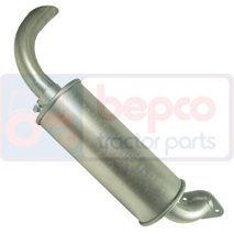 SILENCER , Renault / Claas, Inlet and exhaust, Exhaust, Escapement, 0854540600, , SILENCER , 28/165-203, 0854540600, , 4.00 kg