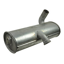 EXHAUST SILENCER  , New Holland, Inlet and exhaust, Exhaust, Escapement, 5182590, , EXHAUST SILENCER  , 54/165-317, 5182590, , 8.10 kg