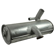 EXHAUST SILENCER  , Case-IH, Inlet and exhaust, Exhaust, Escapement, 5183208, , EXHAUST SILENCER  , 54/165-318, 5183208, , 8.35 kg