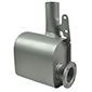 EXHAUST SILENCER - HORIZONTAL , New Holland, TDF - TD75F, Inlet and exhaust, Exhaust, Escapement