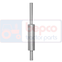 SILENCER GREY, Fiat, Classique - 1000 Sup, Inlet and exhaust, Exhaust, Escapement, 153624432, 44008048, 44014546, , SILENCER GREY, 23/165-71, 153624432, 44008048, 44014546, , 2.56 kg